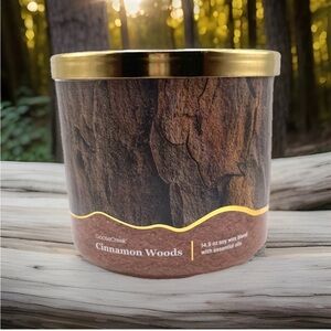 Goose Creek 3-Wick Candle- Cinnamon Woods (14.5 oz)